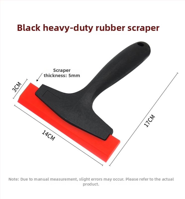 Scraper για αυτοκινητικά φιλμ και γυαλί, μαλακό πλαστικό