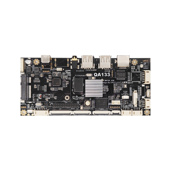 Android alaplap Allwinner A133, négymagos 1,8 GHz, 1GB RAM + 8GB flash, tápellátás 12V 2A, USB: 2x host (OTG opcionális) + 3 USB port, TTL 3.3V soros, reklámgépekhez és digitális kiíráshoz