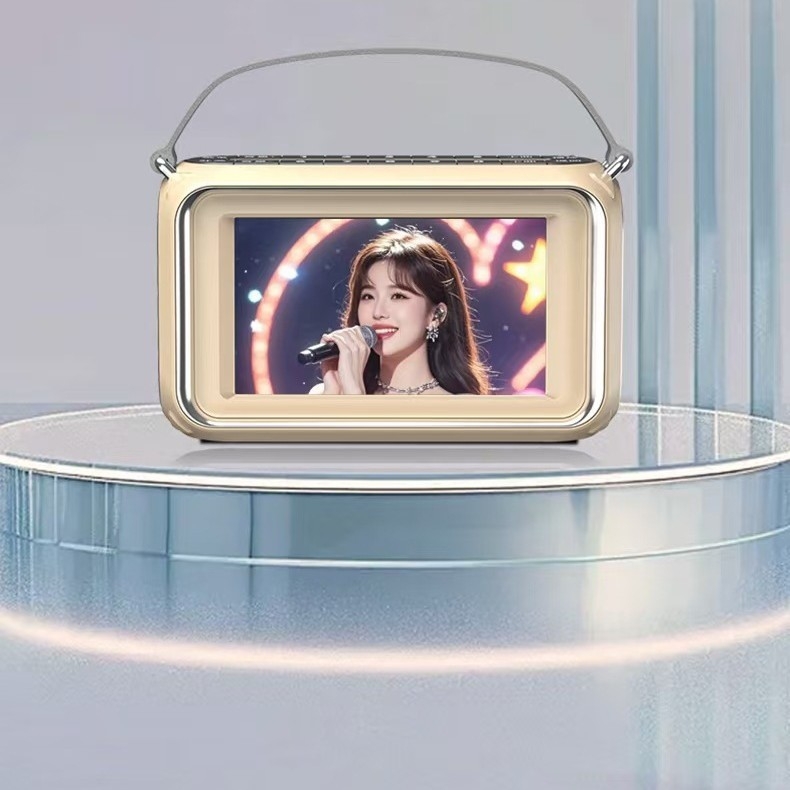 Boxă Bluetooth portabilă cu display, 2 difuzoare, 30W, Bluetooth 5.1, baterie încorporată 2000–4000 mAh, rază de acțiune 15 m