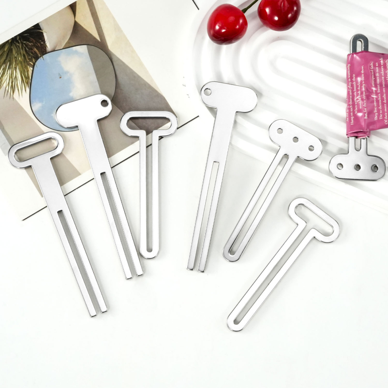 Rozsdamentes acélból készült kézi nyomó fogkrémhez és kézkrémhez, multifunkcionális