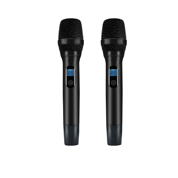 Microfon dinamic profesional pentru karaoke, pentru acasă KTV și scenă, cablat, cu baterie detașabilă 2000–4000 mAh, răspuns în frecvență 40 Hz–20 kHz, SNR ≥95 dB, autonomie 6–8 ore.