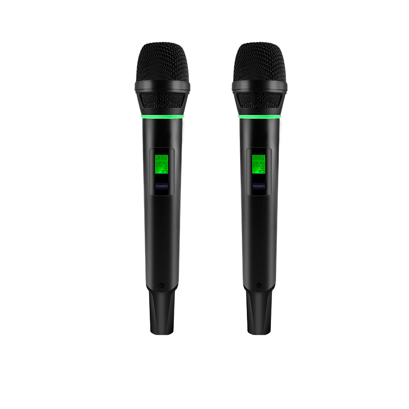 Microfon dinamic profesional pentru karaoke, pentru acasă KTV și scenă, cablat, cu baterie detașabilă 2000–4000 mAh, răspuns în frecvență 40 Hz–20 kHz, SNR ≥95 dB, autonomie 6–8 ore.