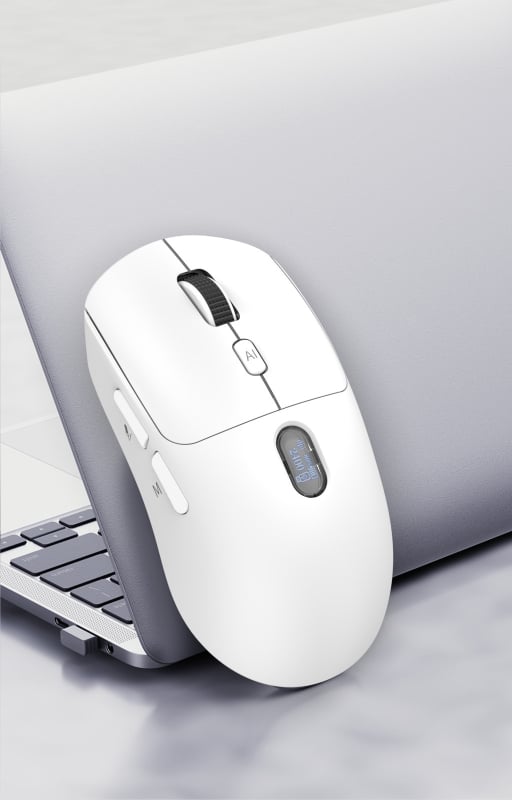 Οπτικό Ποντίκι V21, 2400dpi, 6 Κουμπιά, USB Διασύνδεση, Ασύρματο 2.4GHz έως 10 m