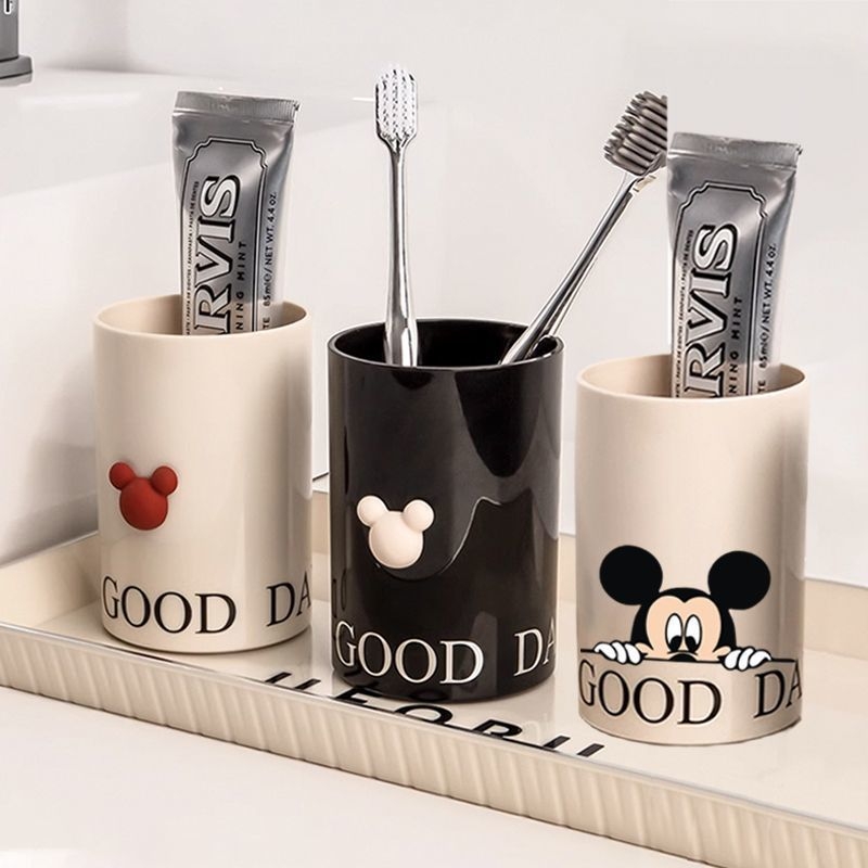 Set de cupe pentru periuțe de dinți și clătire bucală din rășină pentru cupluri