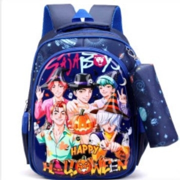 Ghiozdan pentru școala primară - ultra-ușor PU, respirabil, căptușeală poliester, Cartoon model, pentru clasele I–II