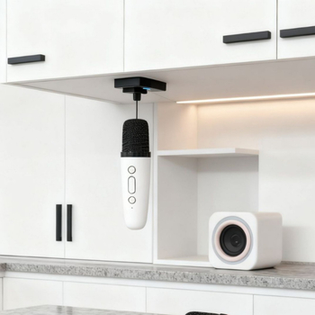 Boxă Bluetooth Karaoke All-in-One cu Microfon Wireless, Bluetooth 5.0, Baterie încorporată, 20 Hz–20 kHz, SNR ≥70 dB, 6 W