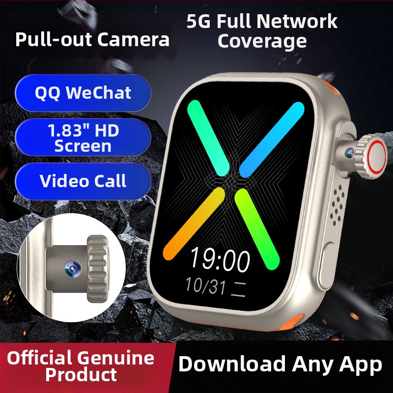 Pametni sat s mogućnošću umetanja kartice, vodootporan, IPS zaslon, Android kompatibilan, trajanje baterije do 7 dana