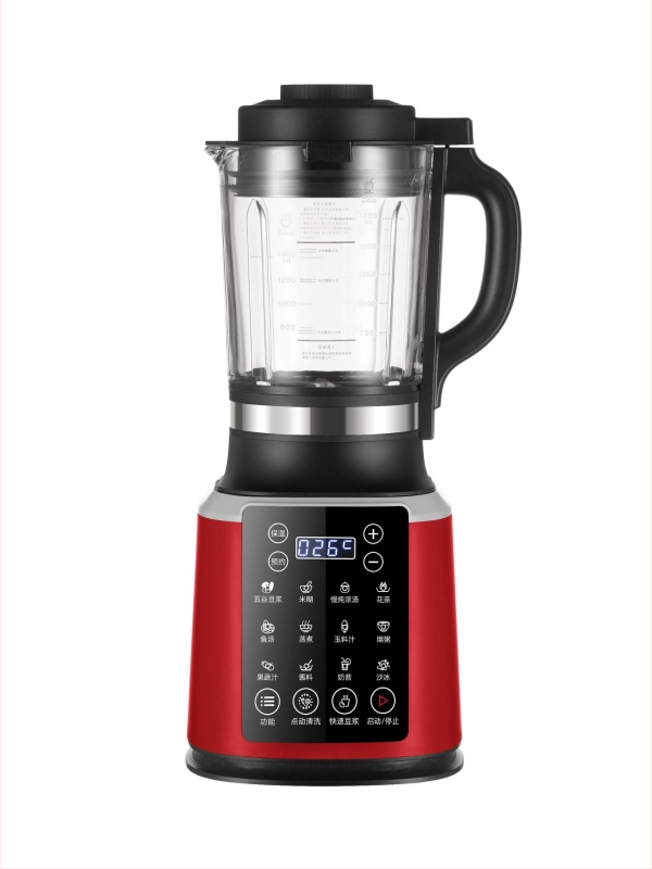 Všetko-v-jednom ohrievačská kuchynská mašina — 1750 ml, 800 W, 40 000 rpm, dotykové ovládanie, automatické čistenie