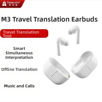 Timekettle M3 Travel Translator Earbuds – In-ear, Bluetooth, Wireless Earbuds, E-sports Gaming Štýl