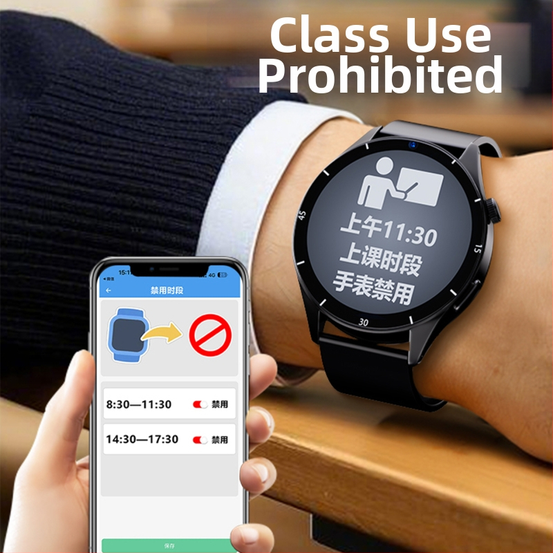 Učenički pametni sat s Androidom, TFT zaslon 1,44 inča, baterija 1280 mAh, vodootporan, 8MP kamera