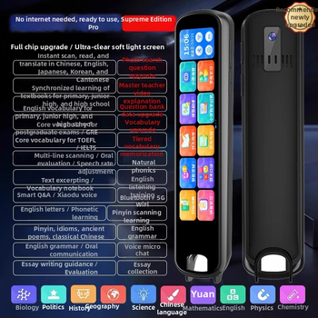 Alpha čitačka olovka s prijevodom i rječnikom – univerzalna, punjiva litijska baterija