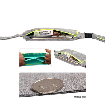 Sportska torbica za struk od Lycra, prozračna, vodootporna, ultralagana, s džepom za telefon