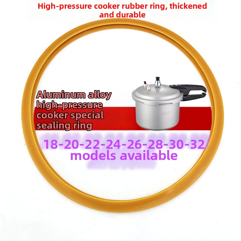 Univerzálny hliníkový tesniaci krúžok na tlakový hrniec, model 24, kompatibilný s hrncami s dvojitým dnom