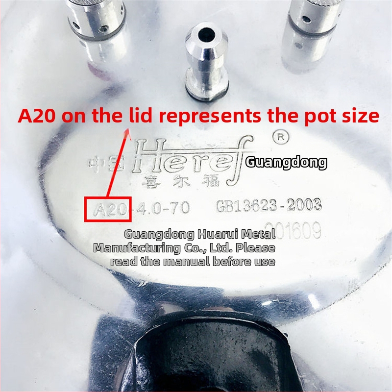 Univerzálny hliníkový tesniaci krúžok na tlakový hrniec, model 24, kompatibilný s hrncami s dvojitým dnom