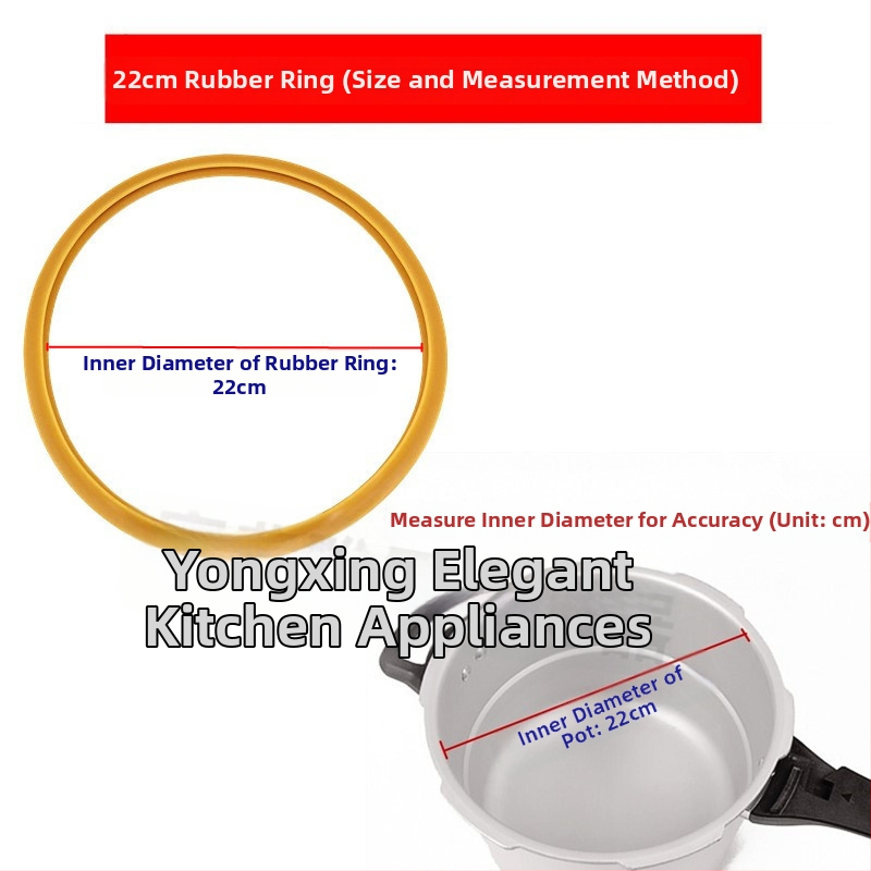 Univerzálny hliníkový tesniaci krúžok na tlakový hrniec, model 24, kompatibilný s hrncami s dvojitým dnom