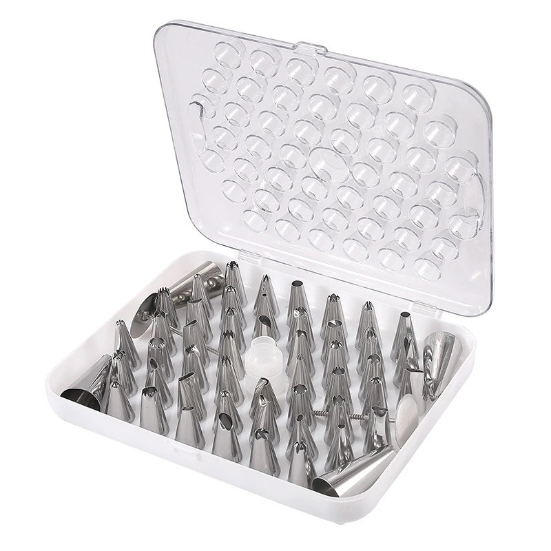 Le jingjing set vrhova za dekoriranje, nehrđajući čelik 430, kutija, za ukrašavanje krema (Brand: Le jingjing; Materijal: 430 nehrđajući čelik; Pakiranje: kutija; Svrha: ukrašavanje krema)