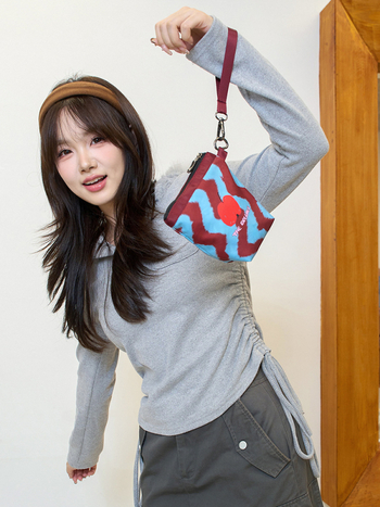 Leopárd mintás mini aprópénztárca Oxford anyagból, városi egyszerű stílus, vízálló, 2025 ősz