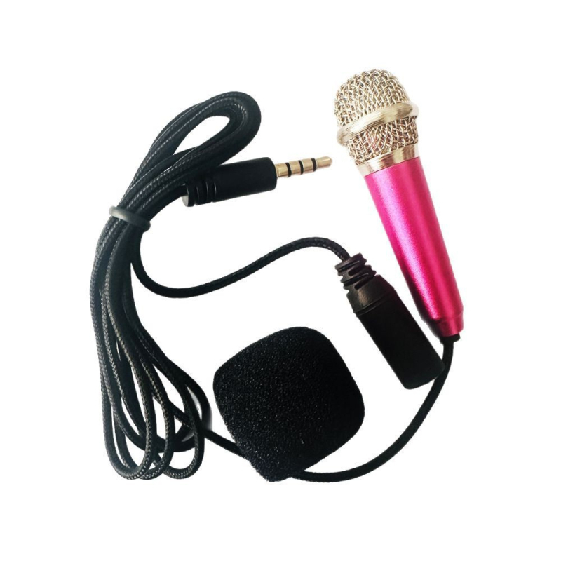 Karaoke mikrofon za mobitel s 3,5 mm priključkom – omjer signala i šuma ≥70 dB, snaga 0,05 W, bez baterije ugradnje, predstavljen 2015.