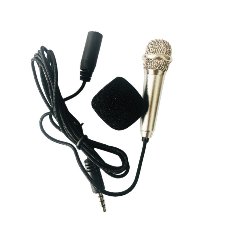 Karaoke mikrofon za mobitel s 3,5 mm priključkom – omjer signala i šuma ≥70 dB, snaga 0,05 W, bez baterije ugradnje, predstavljen 2015.