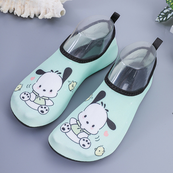 Παιδικά παπούτσια παραλίας για κολύμβηση και βαδίσματα σε ποτάμι — αντιολισθητική σόλα από καουτσούκ, επάνω μέρος από Lycra, γρήγορο στέγνωμα, χαμηλό προφίλ