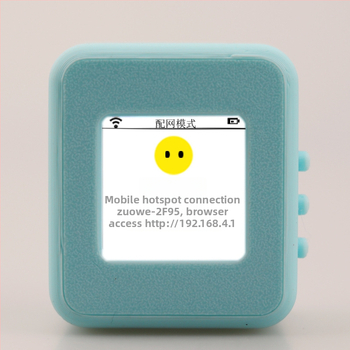 AI dialógový robot v darčekovej sade, verzia 3.0; hlasové prebudenie s vlastnými budíkmi; materiál 3D tlač; slúchadlový jack + otočný displej ovlávaný hlasom; batéria 1200 mAh