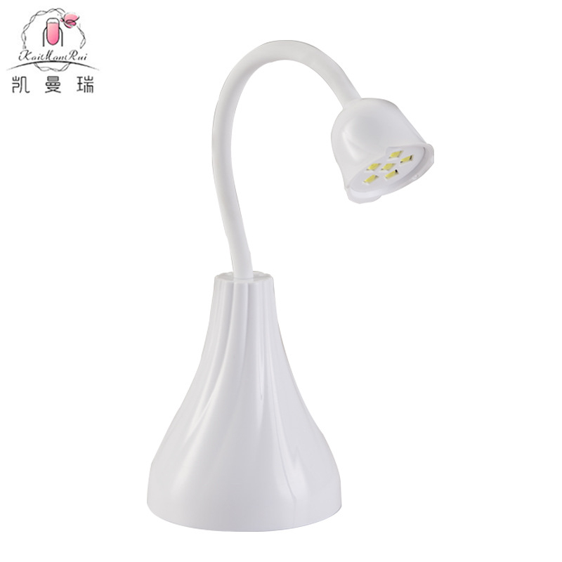 Rose lámpa körmöknek — japán stílusú, újratölthető, hordozható, géllakkhoz (Márka Caymanry, Modell Rose lamp)