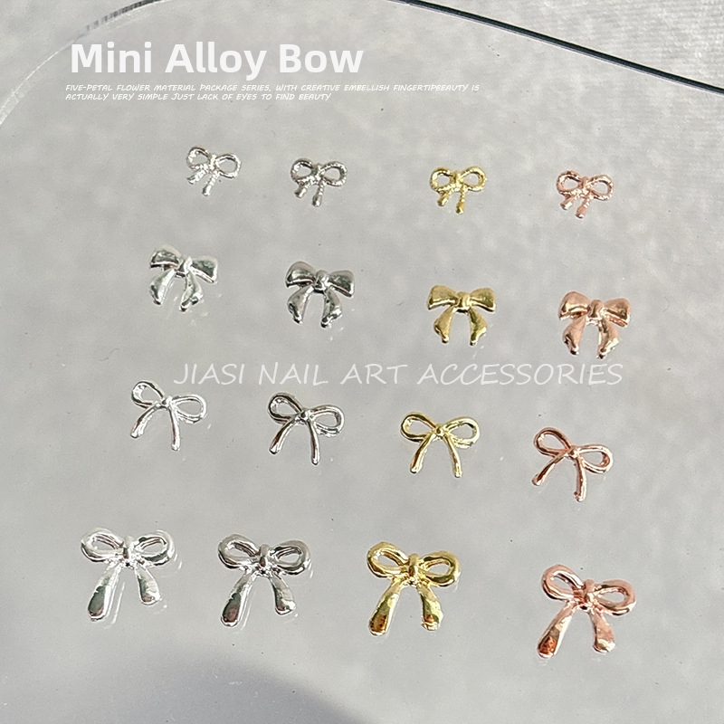 Nechtový doplnok s motívom mašličky a motýľa, séria Alloy Butterfly, zliatina, licencovaná súkromná značka.