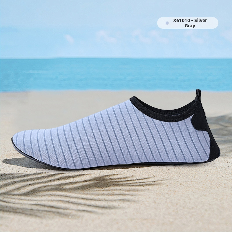 Υδάτινα Παπούτσια για Ενήλικες – Unisex για Παραλία και Διαδρομές σε Ποτάμια, Πάνω μέρος από Λύκρα ελαστικό ύφασμα, Εσωτερικό από Δίκτυο, Αντιολισθητική Καουτσούκ Πέλμα, Σόλα από Θερμοπλαστικό Ελαστομερή