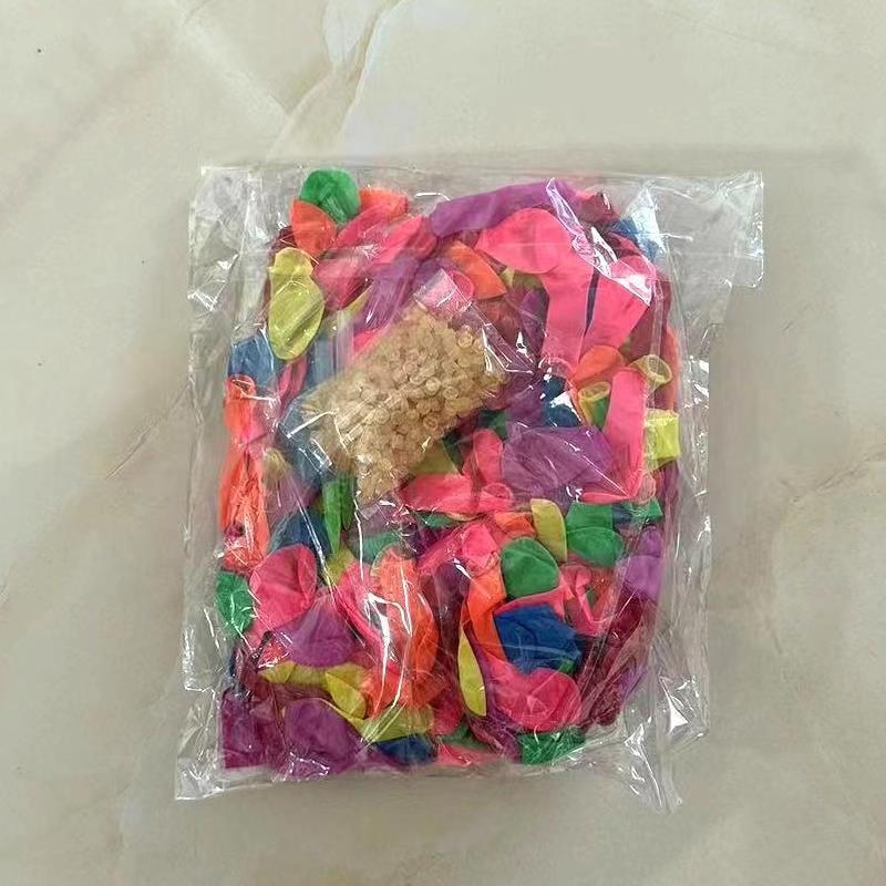 Lateks baloni za vodenu borbu – 111 kom / 37 kom po paketu; Pakiranje: OPP; Materijal: latex; Funkcija: vodena borba.