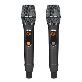 KTV/profesionalni mikrofon T-18, frekvencijski raspon 60 Hz–15 kHz, SNR ≥85 dB, zamjenjiva baterija 800–1000 mAh, trajanje 6–8 h