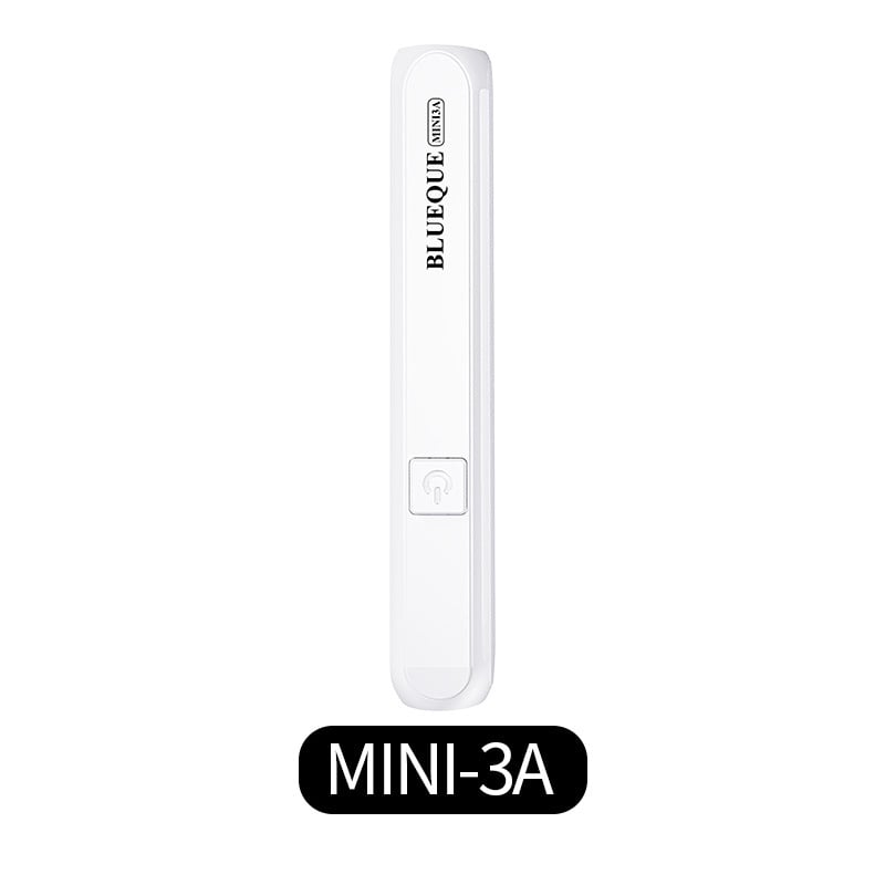 Kézben tartható MINI-3 körömlámpa, újratölthető, 3W, LED-kijelzővel és gombbal