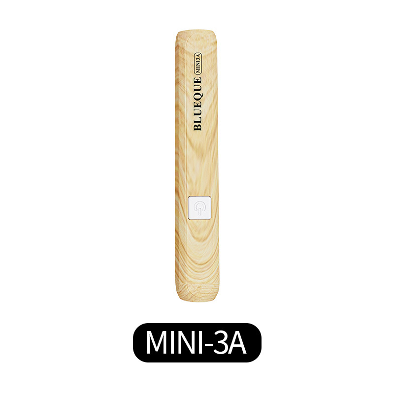 Kézben tartható MINI-3 körömlámpa, újratölthető, 3W, LED-kijelzővel és gombbal