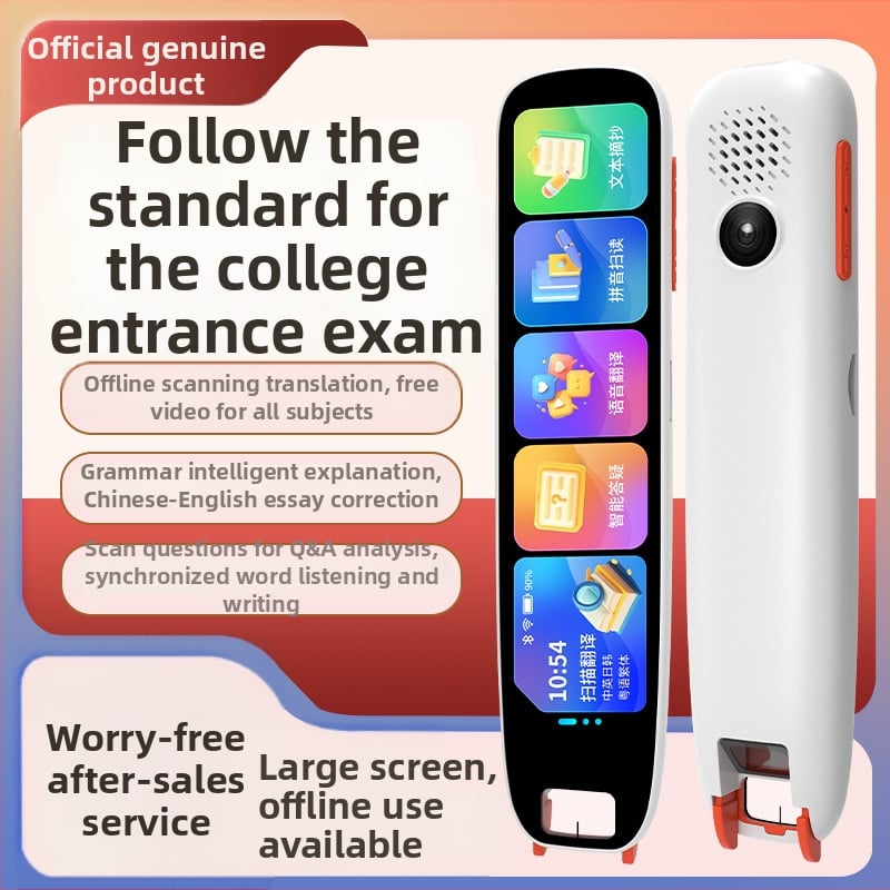 Pen de citire în limba engleză cu traducere, model A27, baterie Li-ion reîncărcabilă, MP3 audio, carcasă ABS