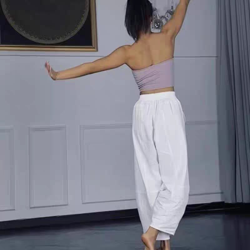 Női mindennapi nadrág magas derekú, cropped hossz, 70–80% pamut, slim fazon, japán–koreai lazító stílus