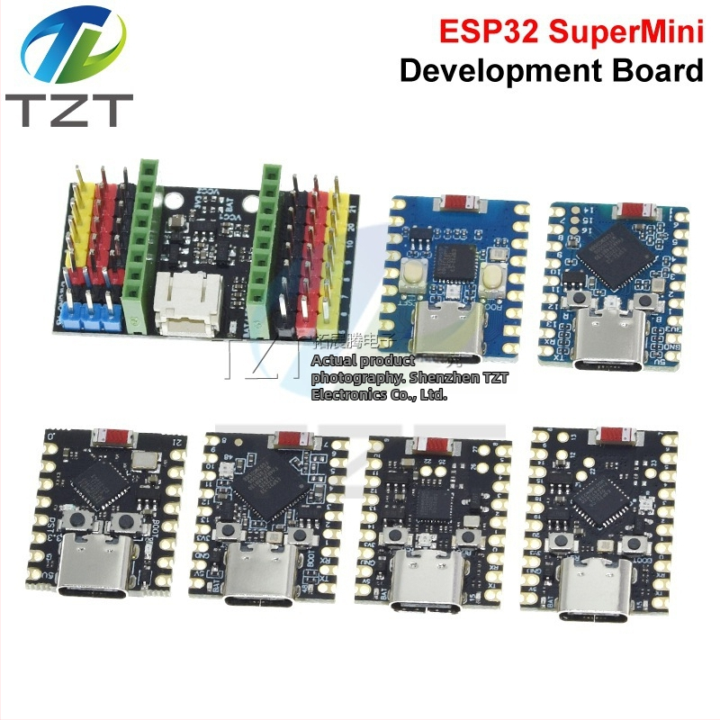 ESP32 Mini razvojna ploča modul – SuperMini/ZERO IoT S3/C3/C6/H2 Bluetooth i WiFi; Brojevi proizvoda: I02-19, I03-10, I03-11, I05-05, I09-03, M11-04, Q0; Značka TZT teng; Industrijska primjena