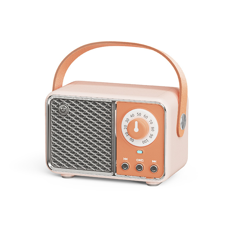 HM11 PRO Retro Bluetooth zvučnik, prenosni mini bas, Bluetooth 5.0, 30 Hz–15 kHz, SNR ≥70 dB, domet 10 m, ugrađena baterija 500–800 mAh
