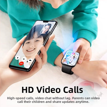M88 Pametni dječji sat s dvostrukom kamerom, videopozivom, praćenjem lokacije, vodootporan, SIM karticom