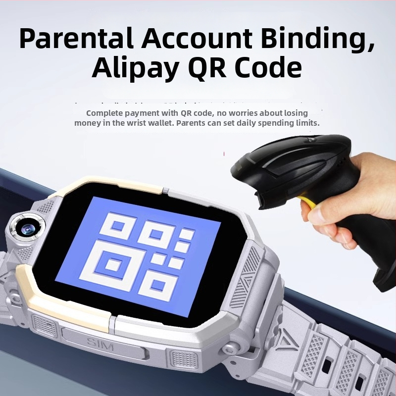 M88 Pametni dječji sat s dvostrukom kamerom, videopozivom, praćenjem lokacije, vodootporan, SIM karticom