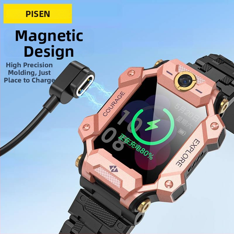 Pisen magnetický nabíjací kábel pre detské inteligentné hodinky – kompatibilný s modelmi z10, z9, z9 youth edition, z8, z7a, z6a, z6s, z6pro