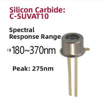 SiC fotodiódás UV detektor, UV vevőcső, 3535/2835 csomagolás, orvosi COD víz mérése