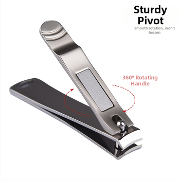 Φορητός κόφτης νυχιών από ανοξείδωτο ατσάλι με λίμα, κατάλληλος για παχιά νύχια; σετ 500 τεμάχια; καθαρό βάρος 15 kg