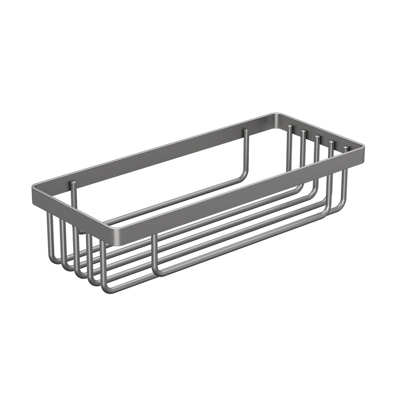 Raft de depozitare montat pe perete pentru baie | Brand Shane Ness | Finisaj vopsire la cuptor | Capacitate de încărcare 5–10 kg | 1 etaj | Stil modern minimalist