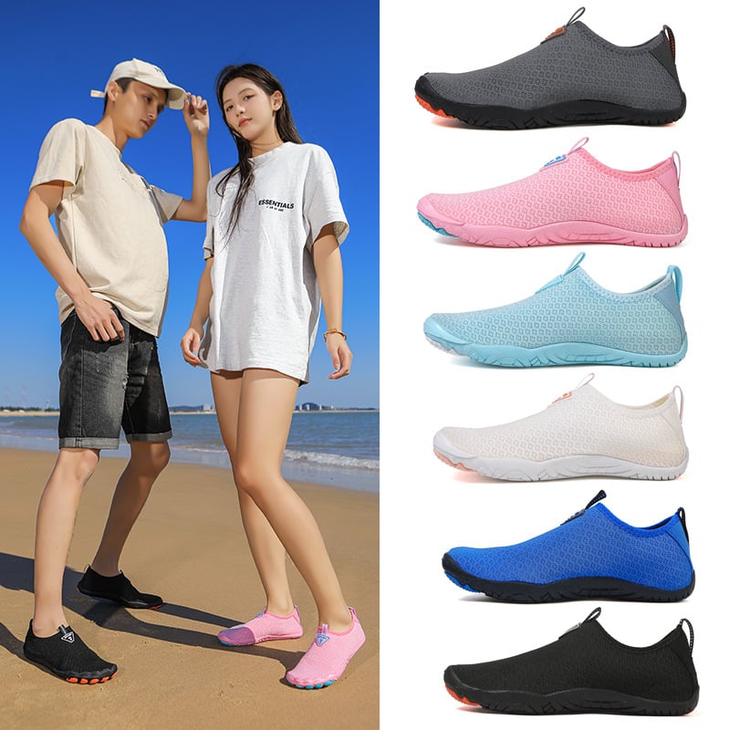 Παπούτσια διάσχισης ποταμών, για ενήλικες, Unisex, γρήγορο στέγνωμα, επάνω μέρος από δίχτυ, EVA μεσαία σόλα, αντιολισθητική εξωτερική σόλα