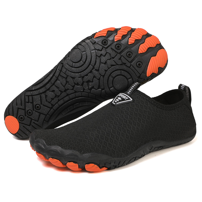 Παπούτσια διάσχισης ποταμών, για ενήλικες, Unisex, γρήγορο στέγνωμα, επάνω μέρος από δίχτυ, EVA μεσαία σόλα, αντιολισθητική εξωτερική σόλα
