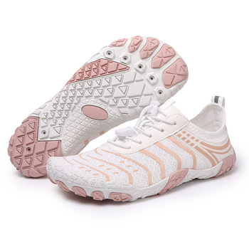 Υποδήματα Νερού για Σέρφινγκ και Κολύμβηση – Αντιολισθητική Σόλα, Γρήγορο Στέγνωμα, Δέσιμο από Μπροστά, Άνω τμήμα από Δίκτυ με Ύφανση, EVA Μεσαία Σόλα