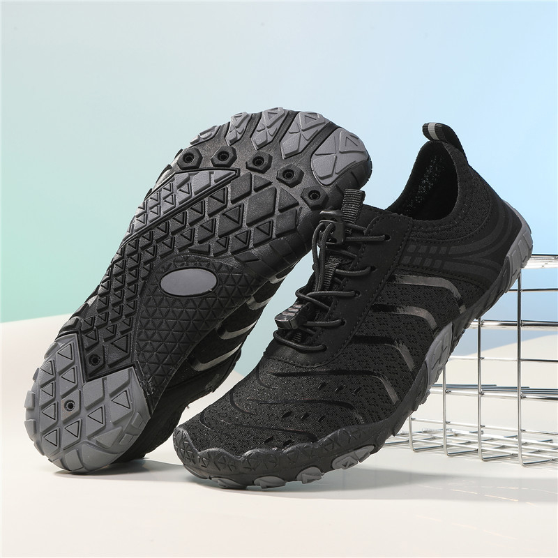 Υποδήματα Νερού για Σέρφινγκ και Κολύμβηση – Αντιολισθητική Σόλα, Γρήγορο Στέγνωμα, Δέσιμο από Μπροστά, Άνω τμήμα από Δίκτυ με Ύφανση, EVA Μεσαία Σόλα