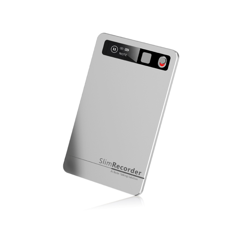 AI Μεταφραστής και εγγραφέας συνεδριάσεων, με 3 μικρόφωνα, Bluetooth, MP3, 64GB