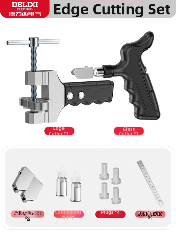 Ručni stakleni rezač s dijamantnom glavom za rezanje debelog stakla, alat za rezanje pločica za kućnu upotrebu
