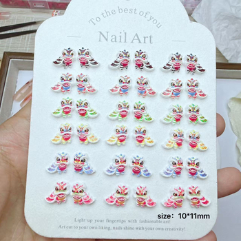 Декорации за нокти — смола, карикатурен модел, Sugar Heart артикул, Принцес серия, Little Fresh стил