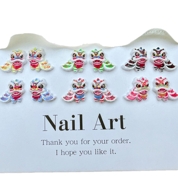 Декорации за нокти — смола, карикатурен модел, Sugar Heart артикул, Принцес серия, Little Fresh стил